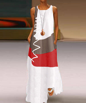 AMADEA MAXI DRESS White