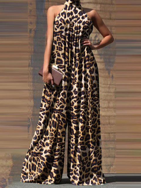 ZIYA WIDE LEG ROMPER Coffee