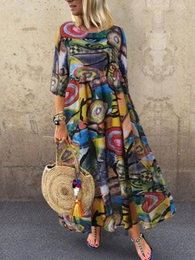 SCARLETT DRESS Colorfull