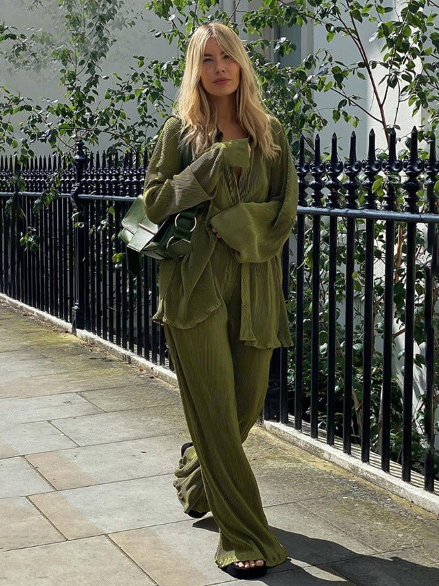 BIANCA PANTS SUIT Army Green