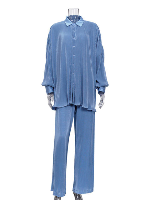 BIANCA PANTS SUIT Blue