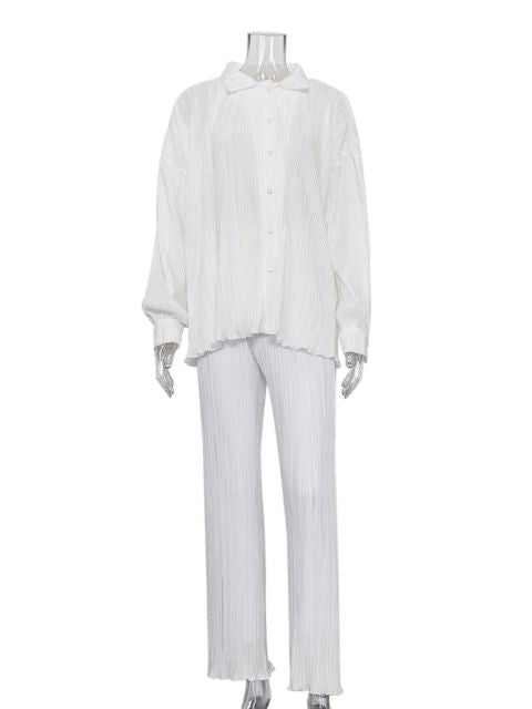 BIANCA PANTS SUIT White
