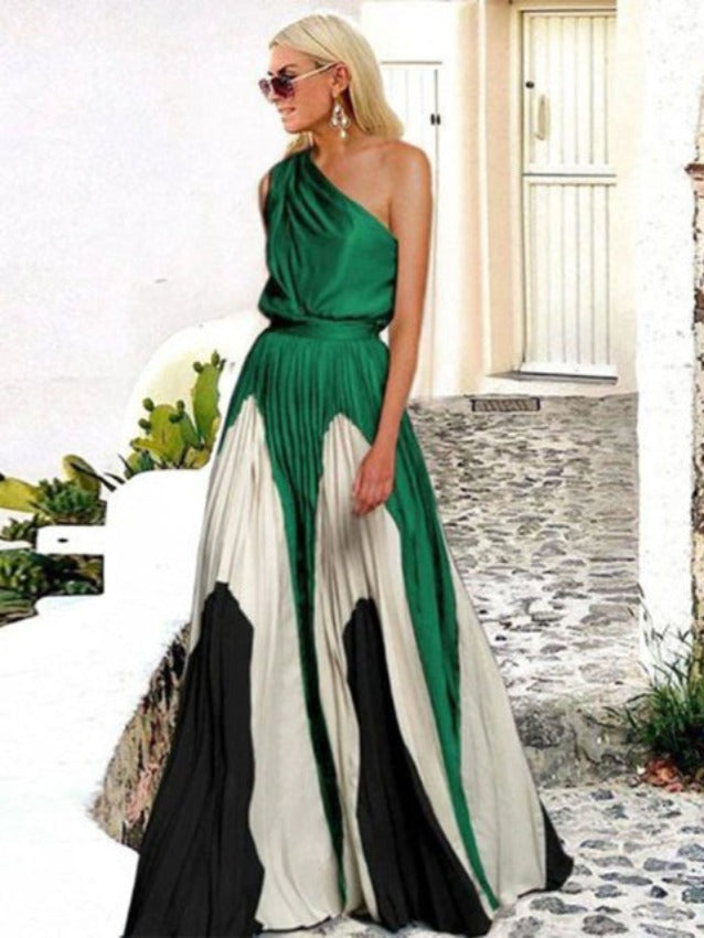 RONNA ELEGANT VESTIDO Green
