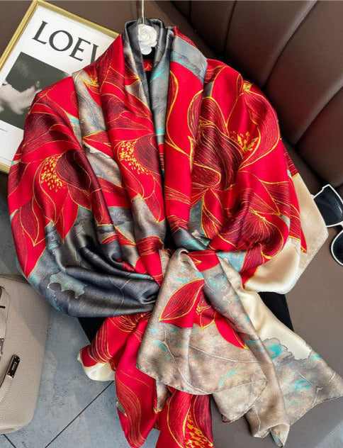 EVIE SCARF Red