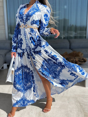 GLORIA DRESS Blue