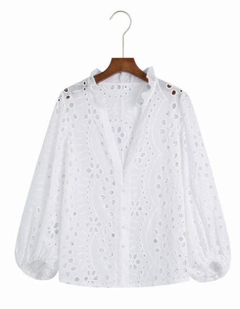 ANTALINA BLOUSE White