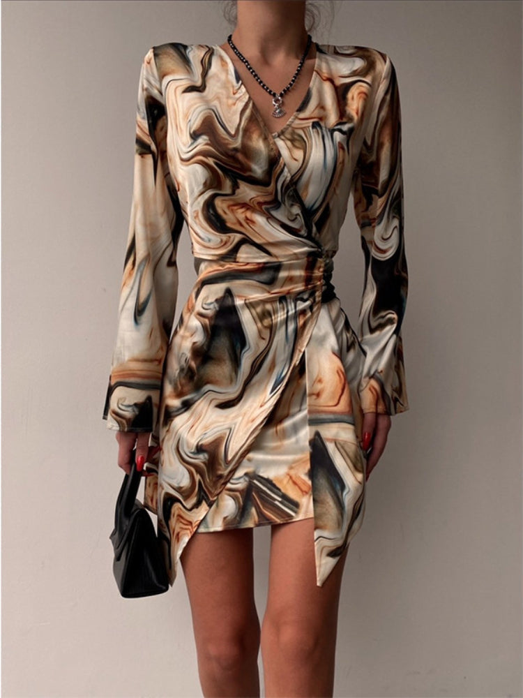 Nalika Dress Mixed Color