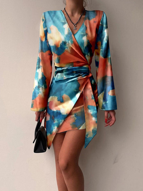 Nalika Dress Blue