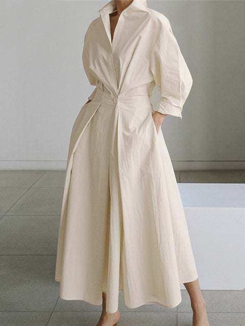 STEFANIA DRESS Beige