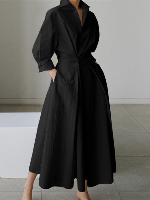 STEFANIA DRESS Black