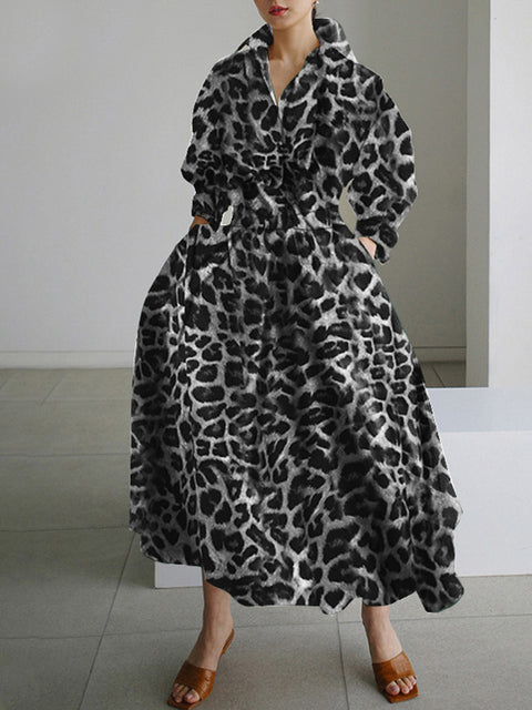 STEFANIA DRESS Dark Gray