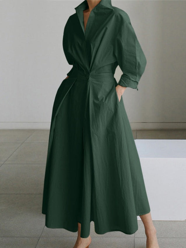 STEFANIA DRESS Green