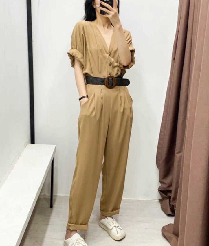 SERENA JUMPSUIT Khaki