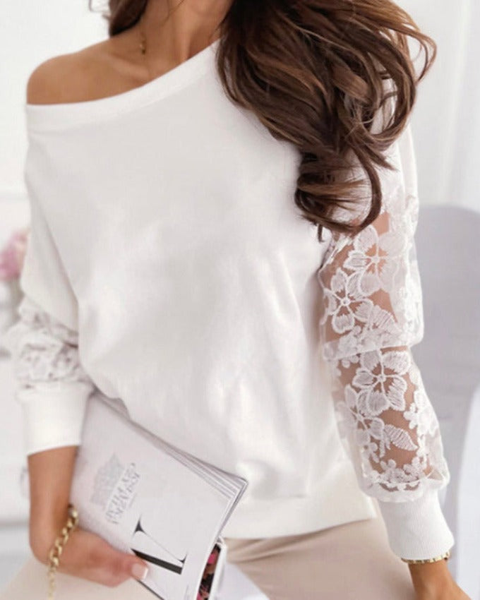 DEBORAH SWEETSHIRT White