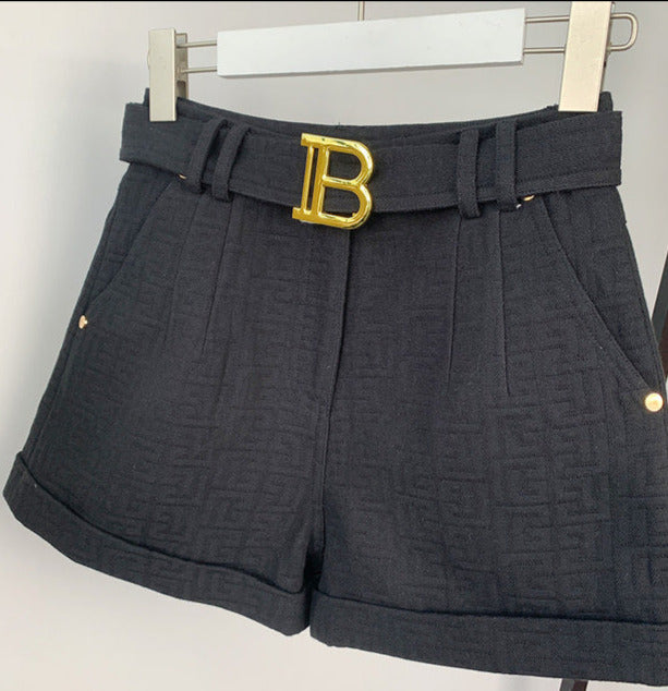 POPPY SHORTS Black