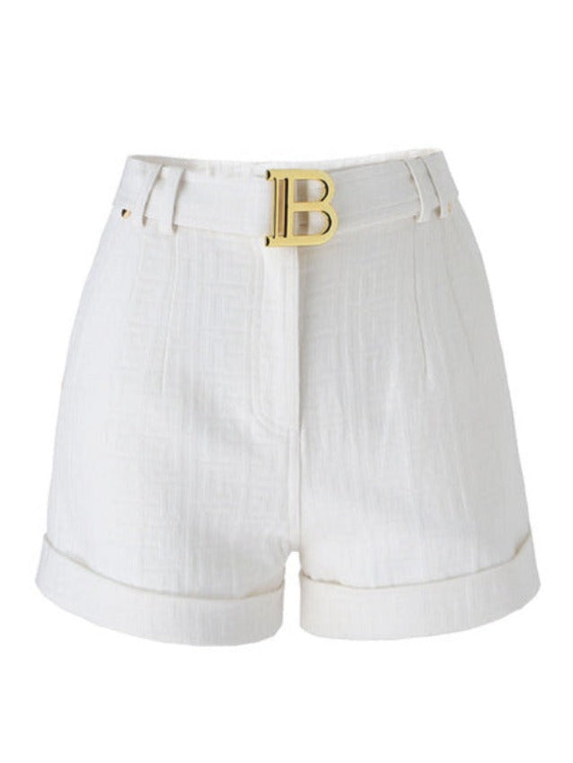 POPPY SHORTS White