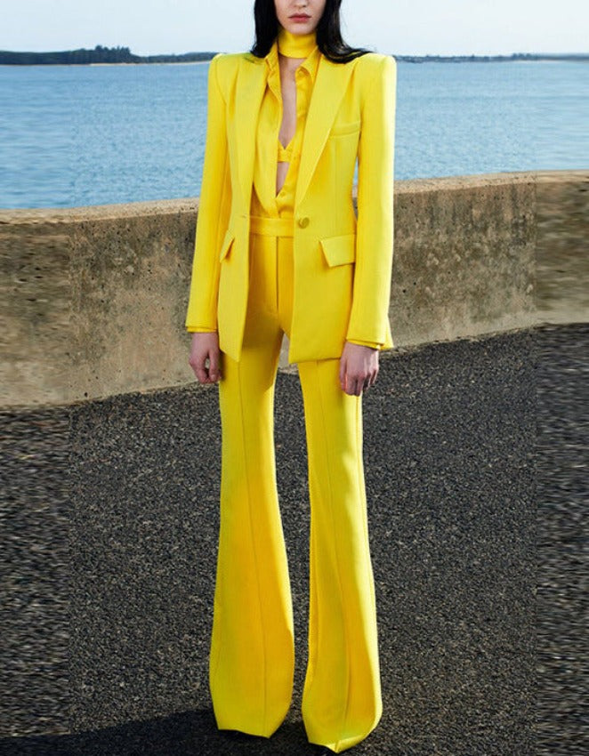 ISABELLA SUIT Yellow