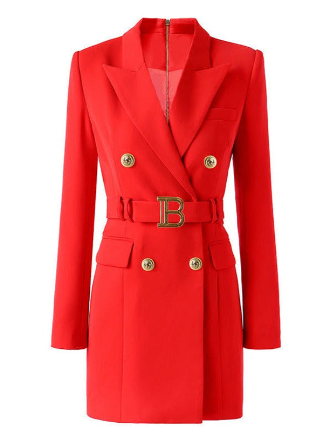 BRIANNA DRESS JACKET Red