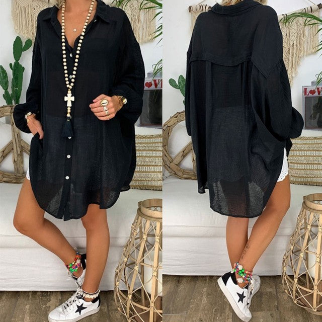 LINA SHIRT black