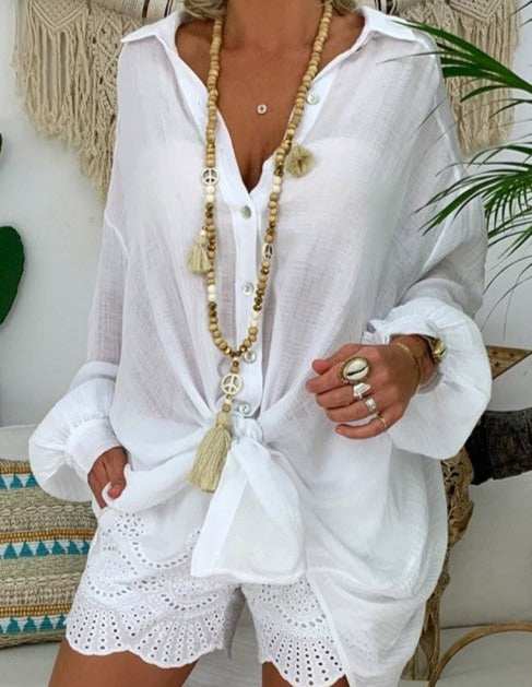 LINA SHIRT white