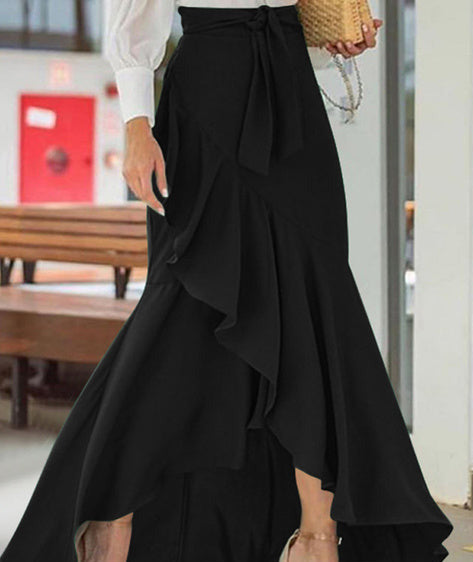 PIPA MAXI SKIRT Black