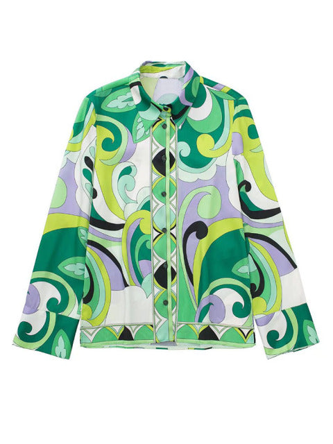 FLORAL TRENDY SET Only Shirt