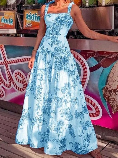 DEBRA MAXI DRESS Blue