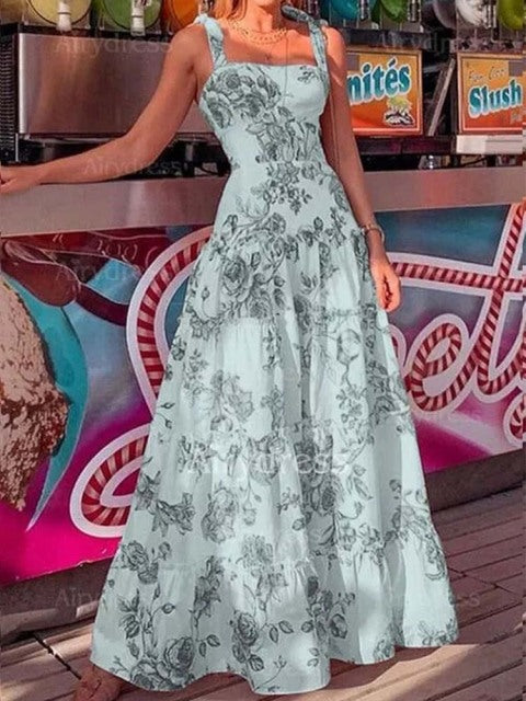 DEBRA MAXI DRESS Gray