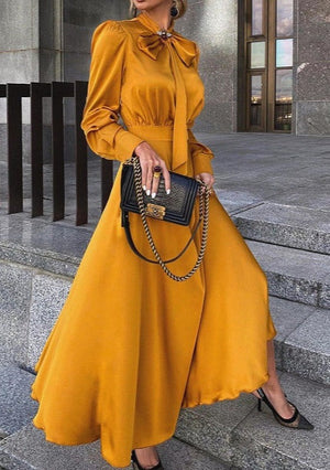 ZENA DRESS Yellow