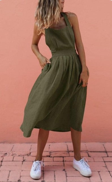 SIERRA DRESS Army green