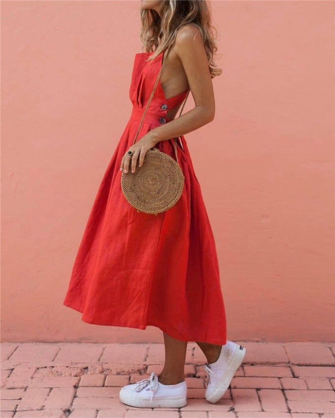 SIERRA DRESS Red