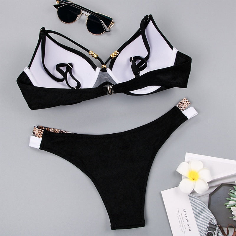 Push Up Deep V Bikini
