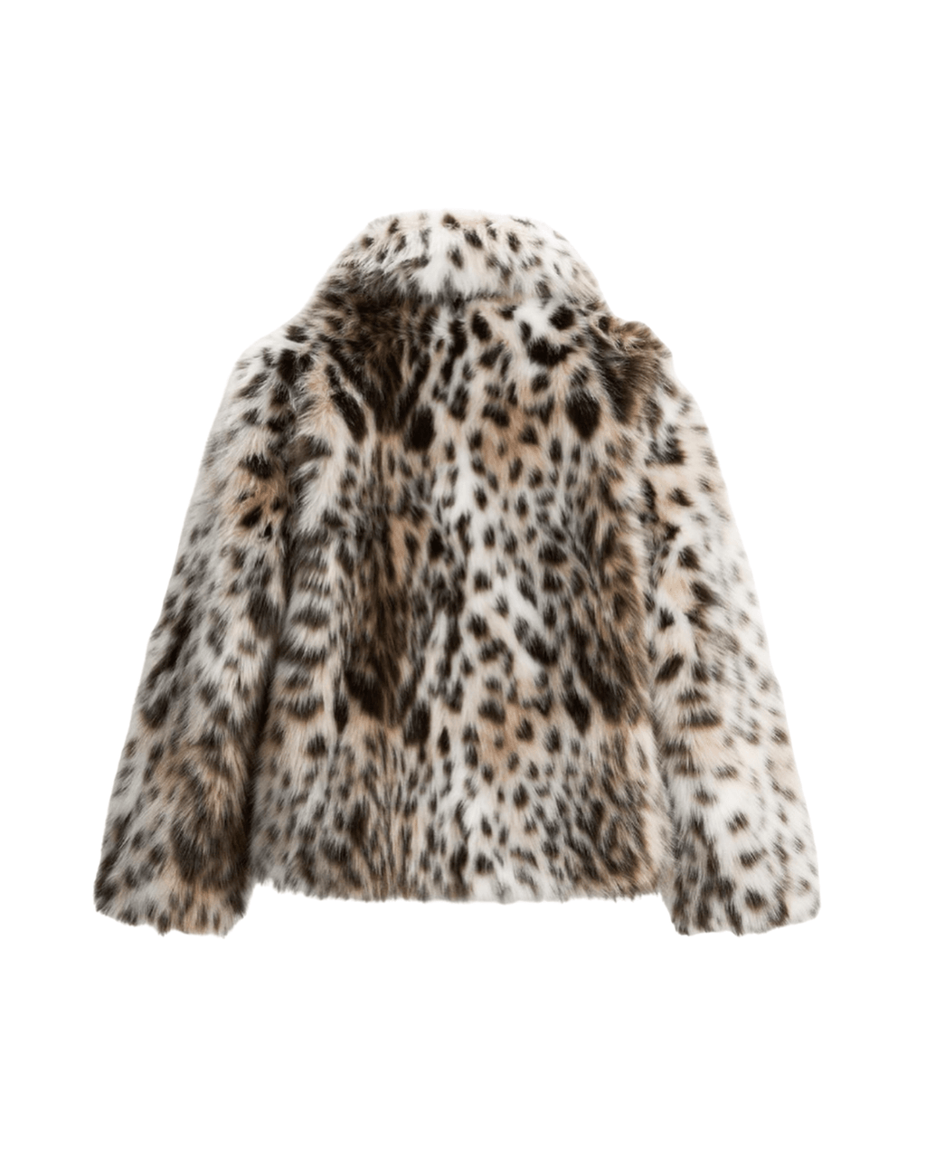 Demi Leopard Faux Fur Coat
