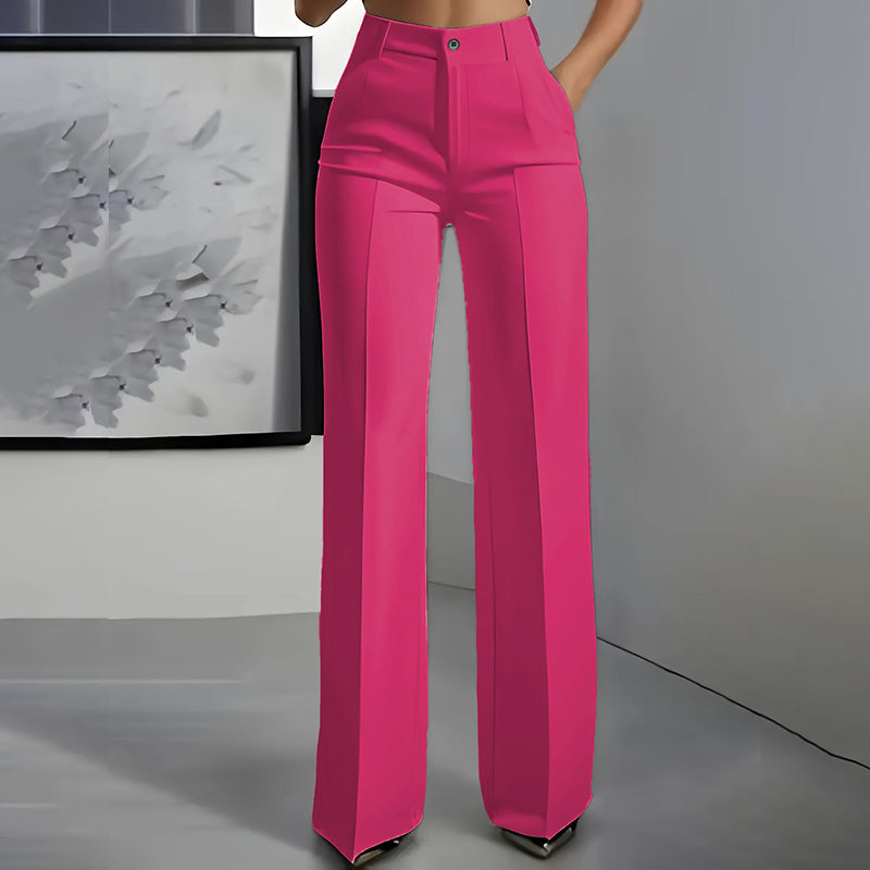 CurveTailor™ High-Waisted Pants – Sculpting Elegant Fit