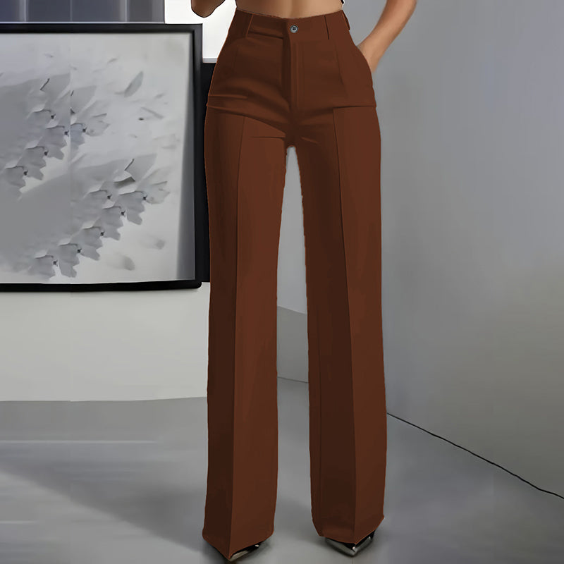 CurveTailor™ High-Waisted Pants – Sculpting Elegant Fit