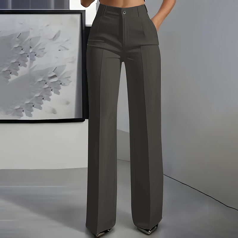 CurveTailor™ High-Waisted Pants – Sculpting Elegant Fit